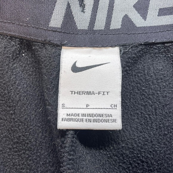 Nike Therma-FIT Men's Black Jogger Sweatpants Size Small Athletic Fit - Picture 3 of 8